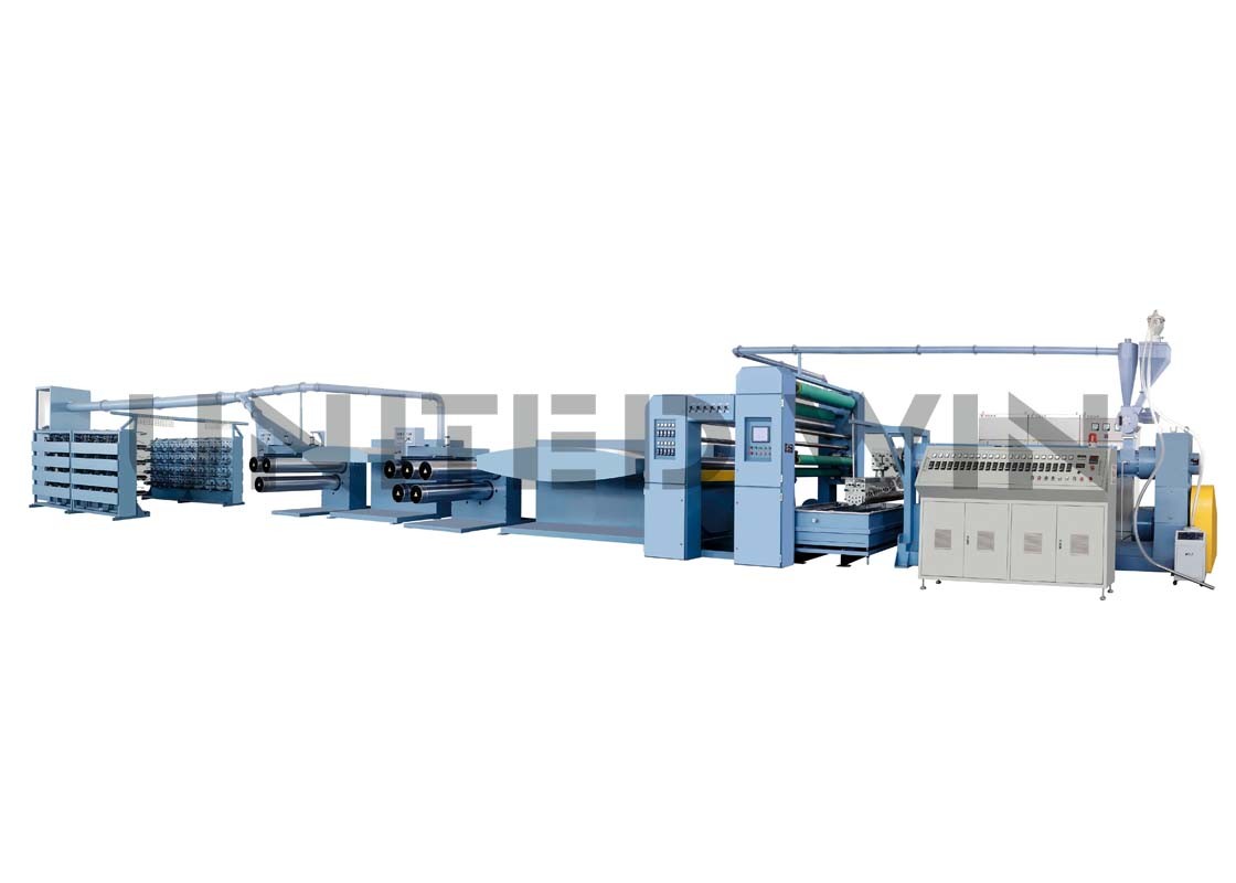 Pp Woven Bag Production Line Plastic Flat Yarn Extruder Machine Tape Extrusion Line 320kg/h