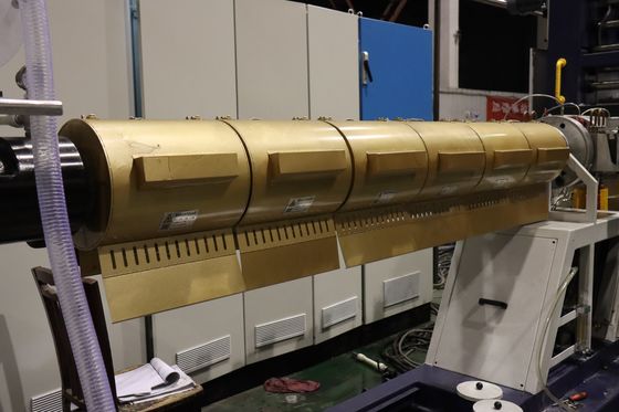 Plastic Flat Yarn Tape Extrusion Line Consistent Polypropylene Bag Woven Bag Yarn Processing