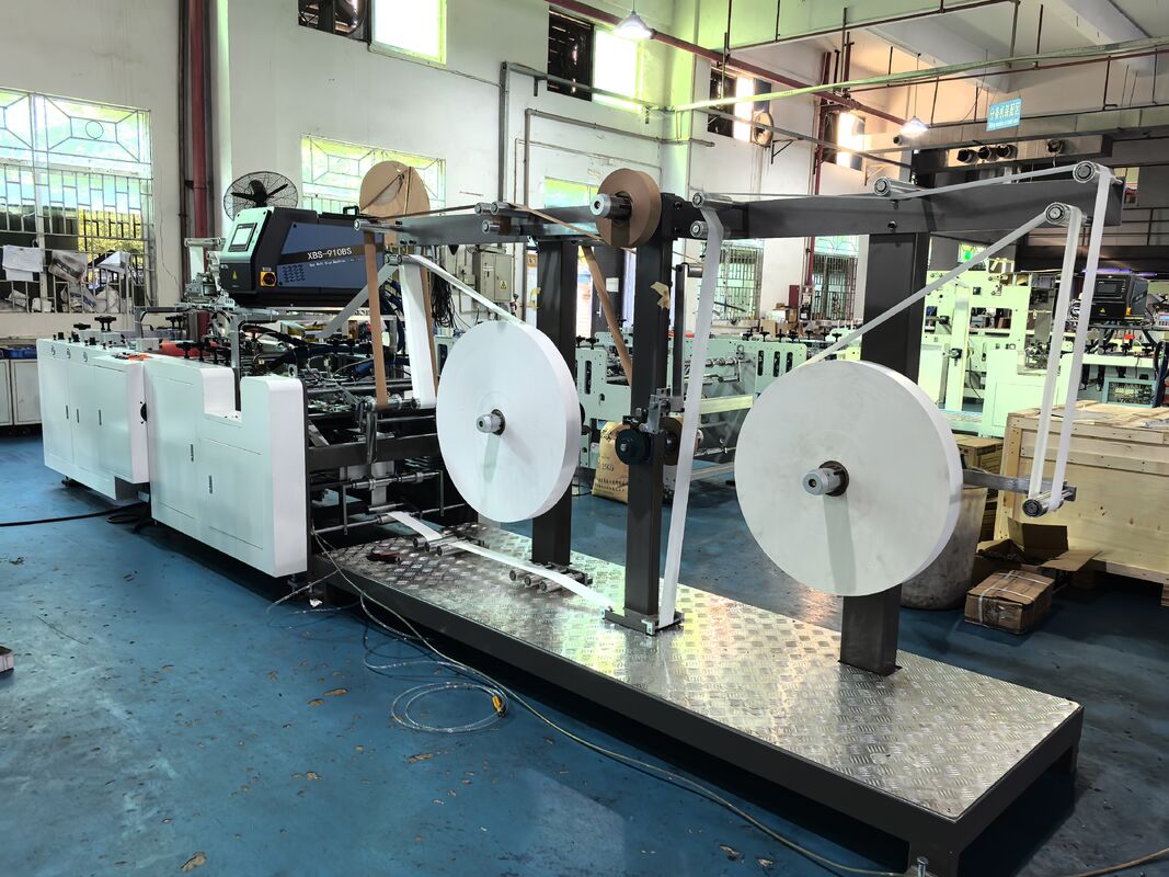 B18G Easy Operation Durable Paper Handle Making Machine For Paper Bag Production